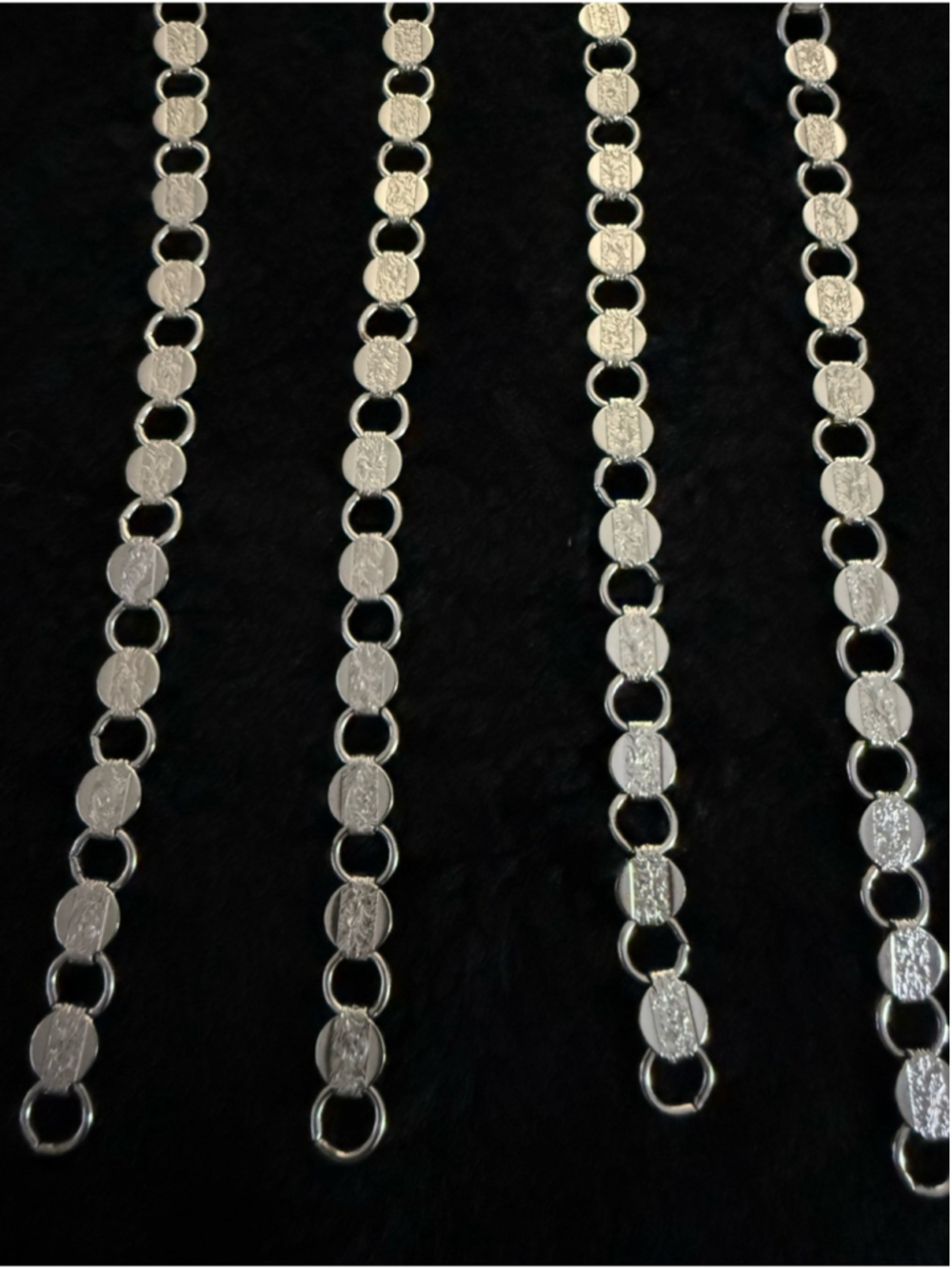 1959 Sarah Coventry Young & Gay 4 Convertible Link Bracelets Mid Century